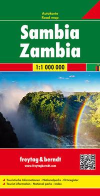 Vorderes Coverbild Sambia 1 : 1 1 000 000