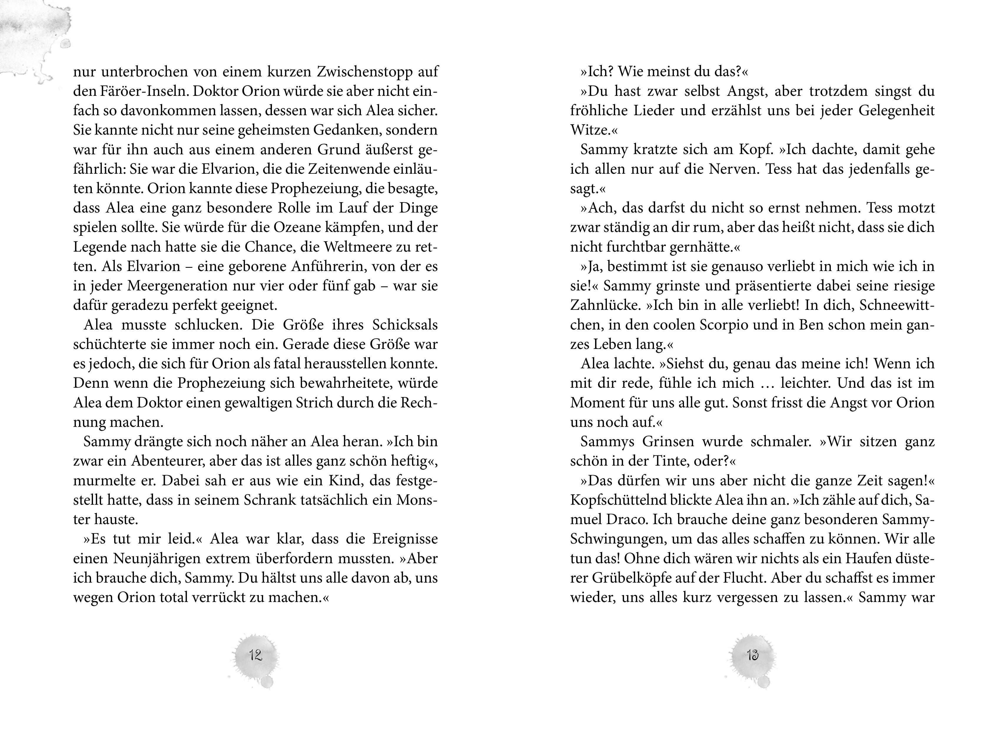 Beispielinhalt (Bild) Alea Aquarius 4. Die Macht der Gezeiten