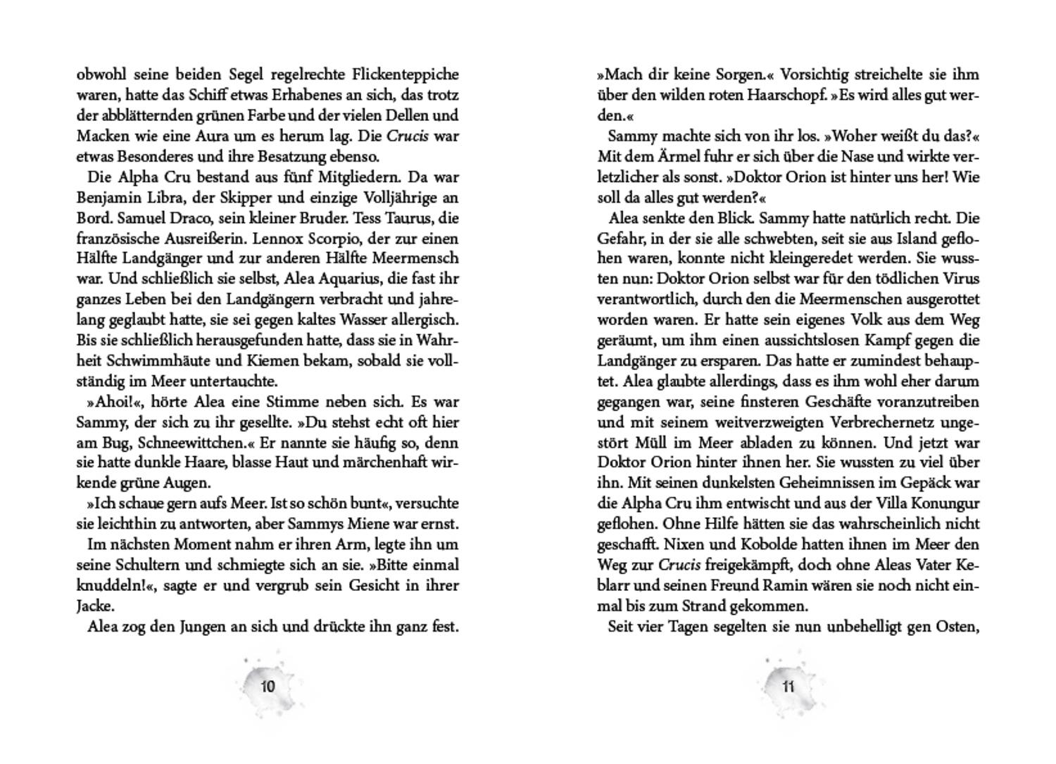 Beispielinhalt (Bild) Alea Aquarius 4. Die Macht der Gezeiten