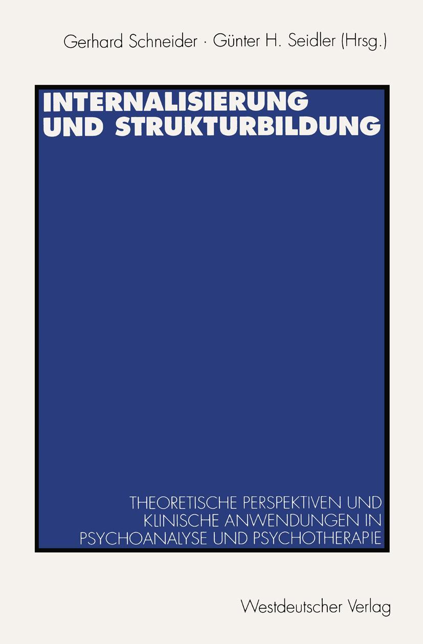 Vorderes Coverbild Internalisierung und Strukturbildung