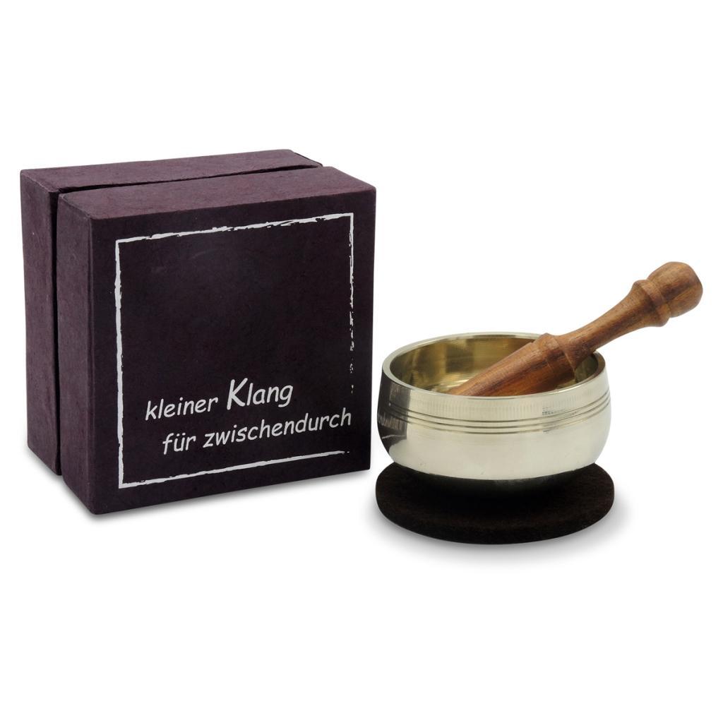 Vorderes Coverbild Klangschale in Box "kleiner Klang für zwischendurch"