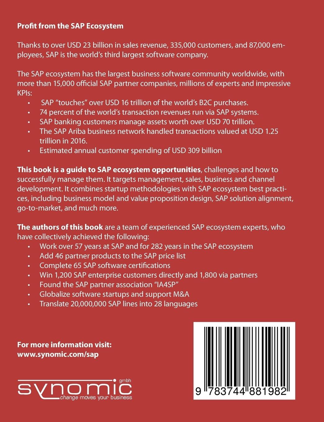 Rückseitencover Profit from the SAP Ecosystem