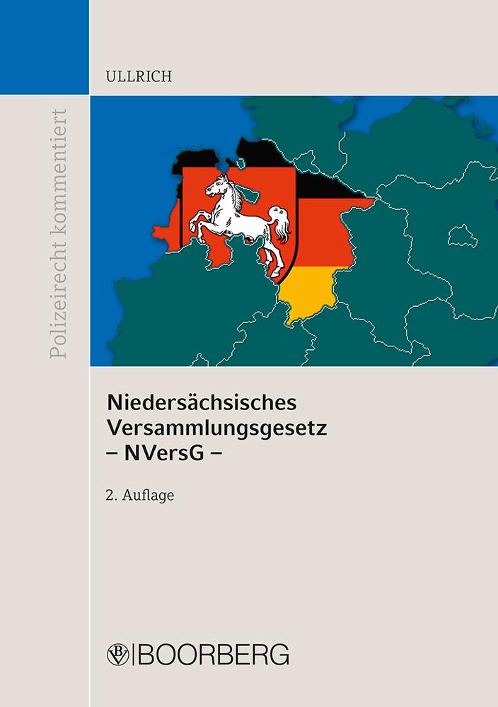 Vorderes Coverbild Niedersächsisches Versammlungsgesetz - NVersG -