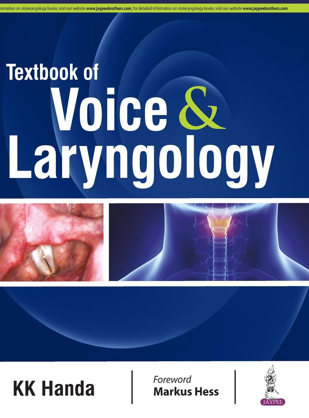 Vorderes Coverbild TEXTBOOK OF VOICE & LARYNGOLOGY
