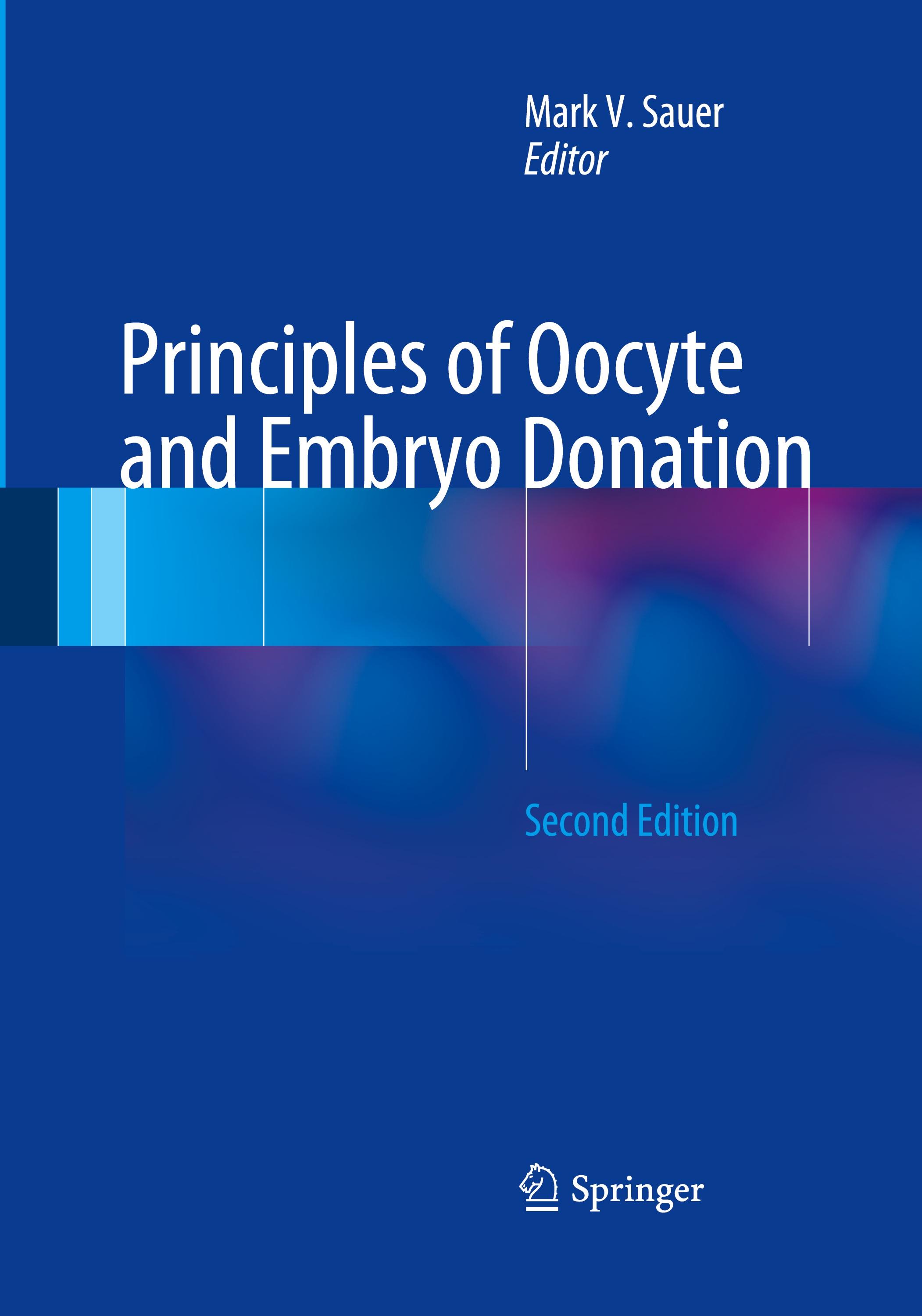 Vorderes Coverbild Principles of Oocyte and Embryo Donation