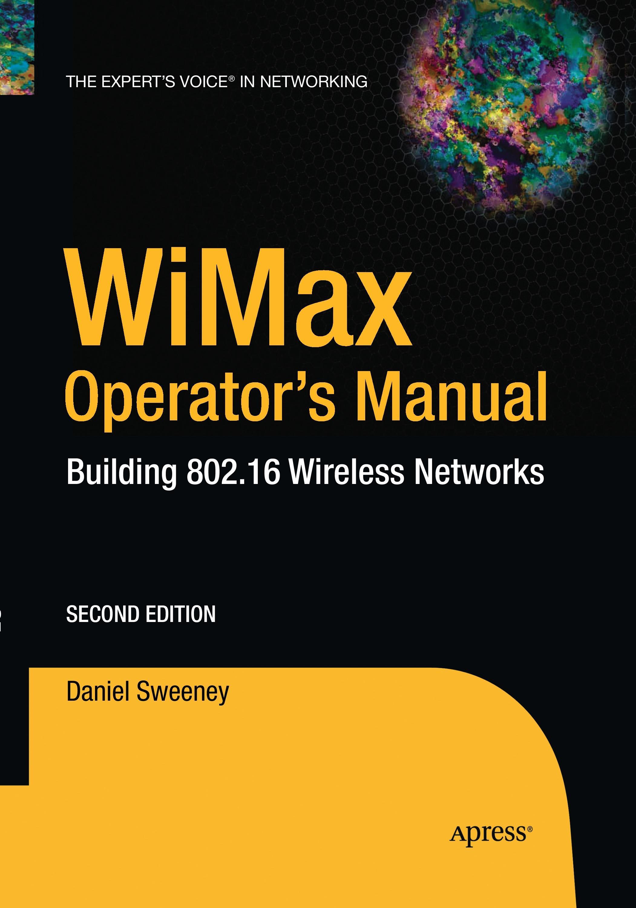 Vorderes Coverbild WiMax Operator's Manual