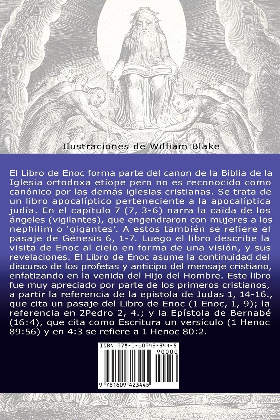Rückseitencover El Libro de Enoc