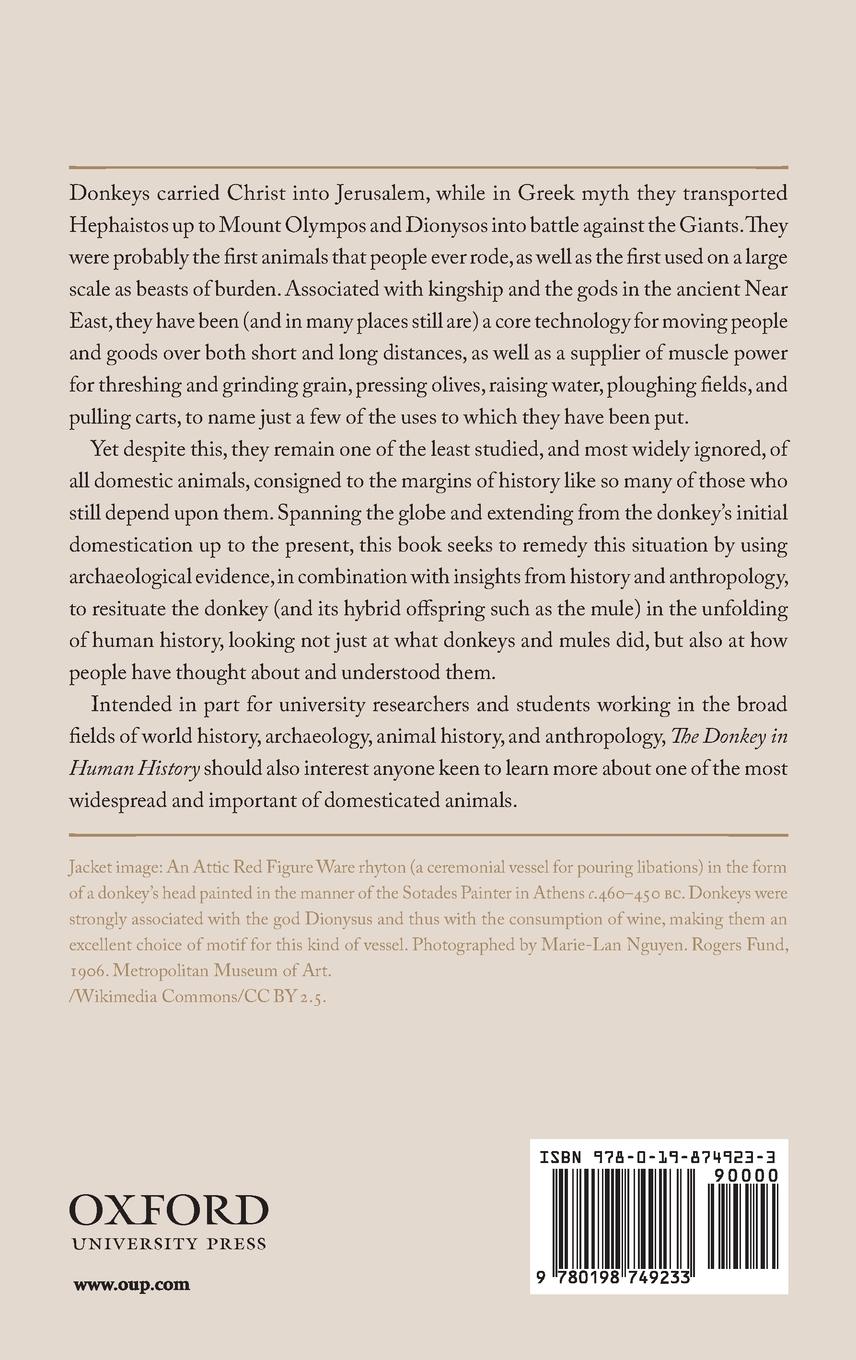 Rückseitencover DONKEY IN HUMAN HISTORY C