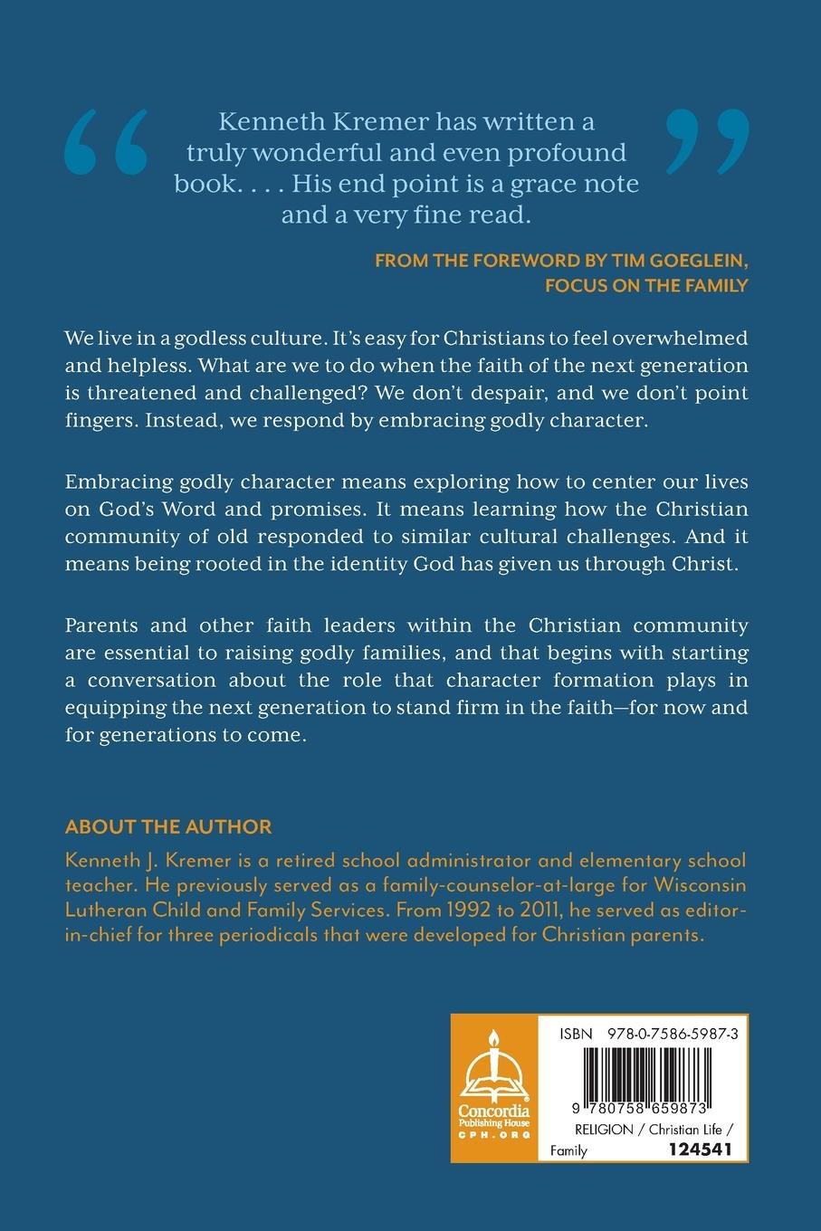 Rückseitencover Embracing Godly Character