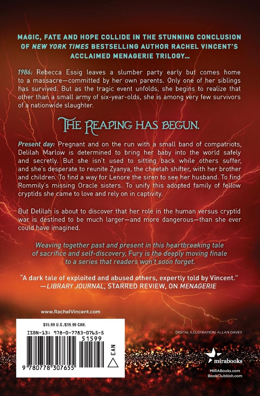 Rückseitencover FURY ORIGINAL/E