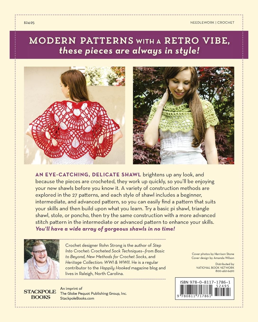 Rückseitencover Crochet Lacy Shawls