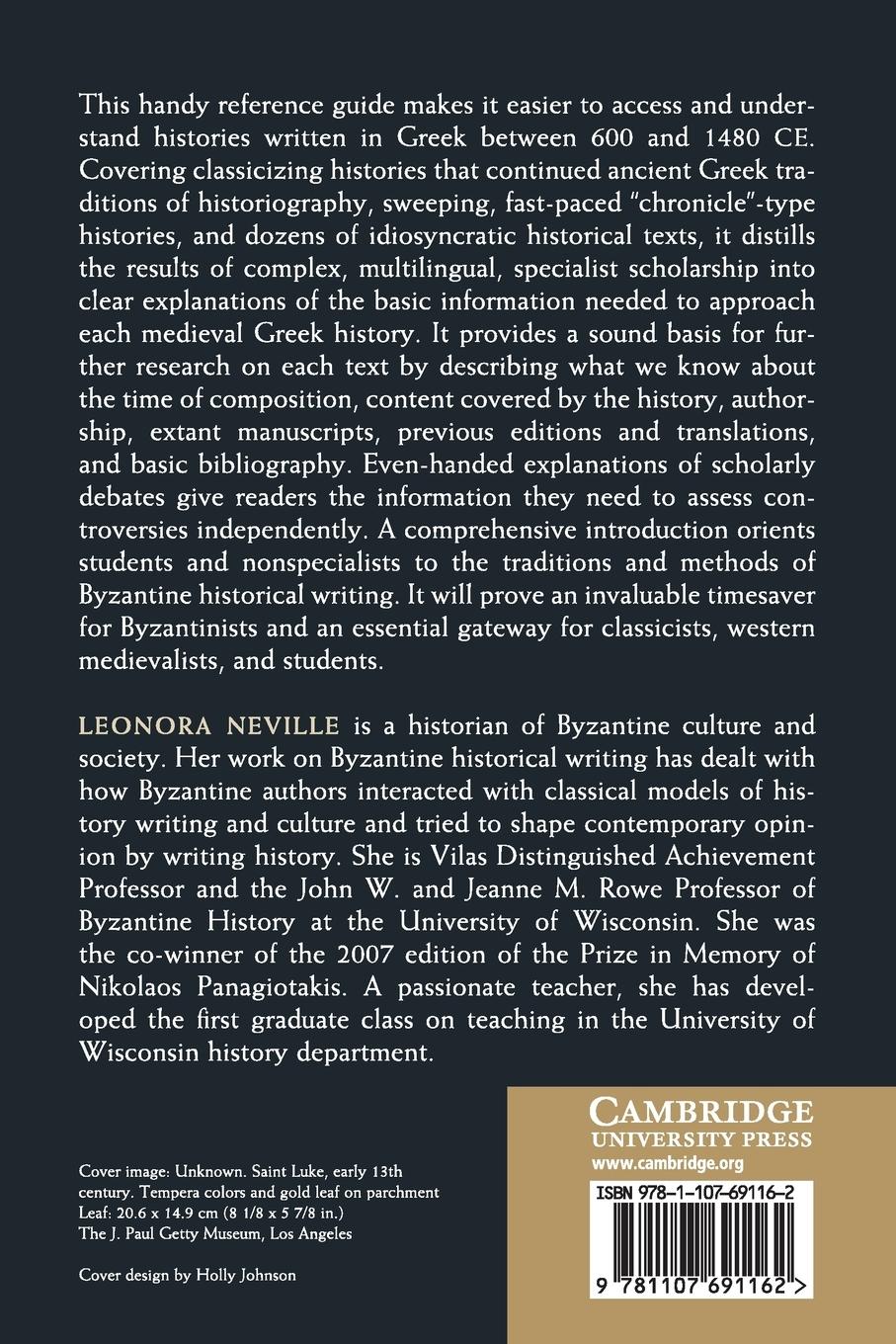 Rückseitencover Guide to Byzantine Historical Writing