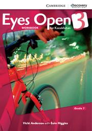 Vorderes Coverbild Eyes Open Level 3 Workbook Grade 7 Kazakhstan Edition