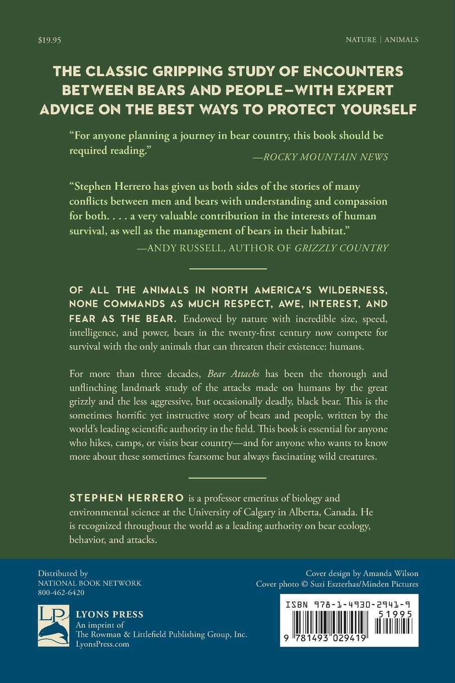 Rückseitencover Bear Attacks