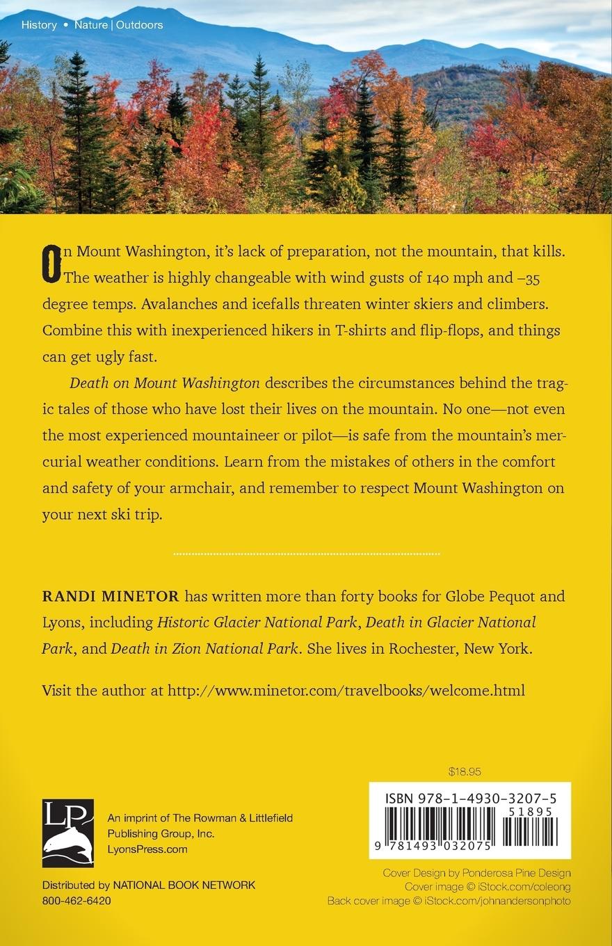 Rückseitencover Death on Mount Washington