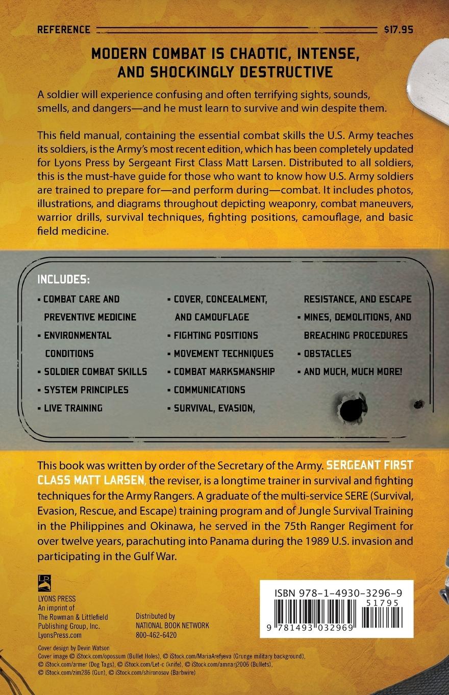 Rückseitencover The Official U.S. Army Combat Skills Handbook