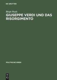 Vorderes Coverbild Giuseppe Verdi und das Risorgimento