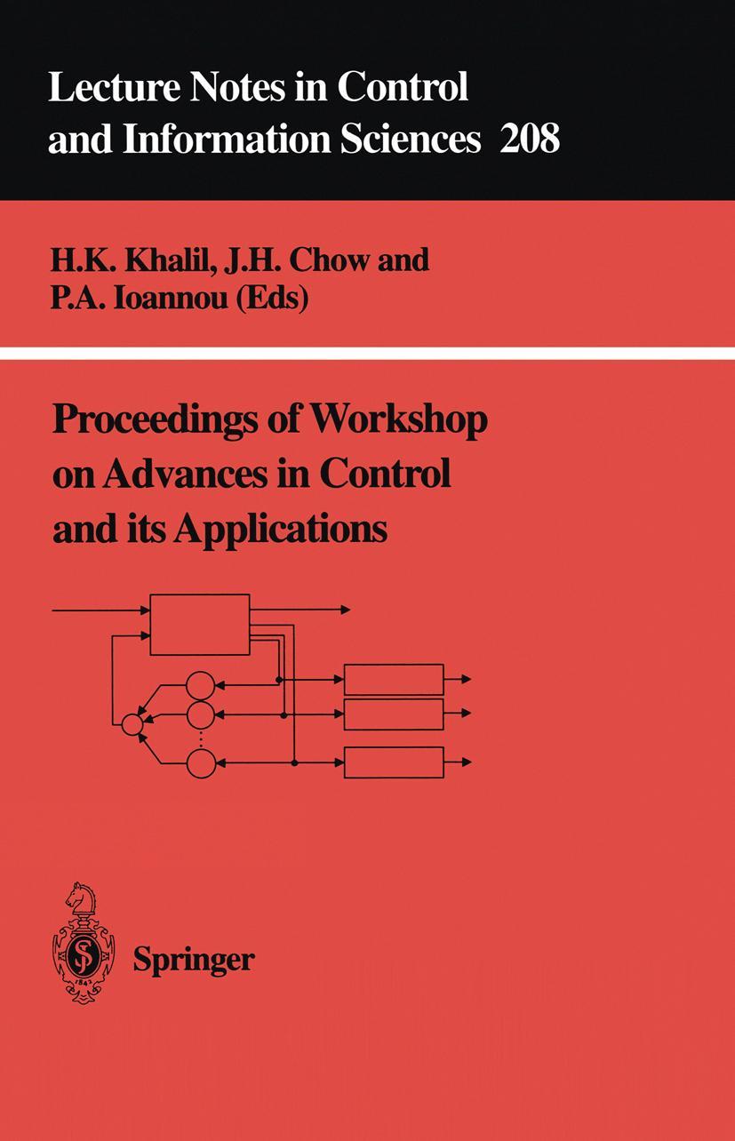 Vorderes Coverbild Proceedings of Workshop on Advances in Control and its Applications