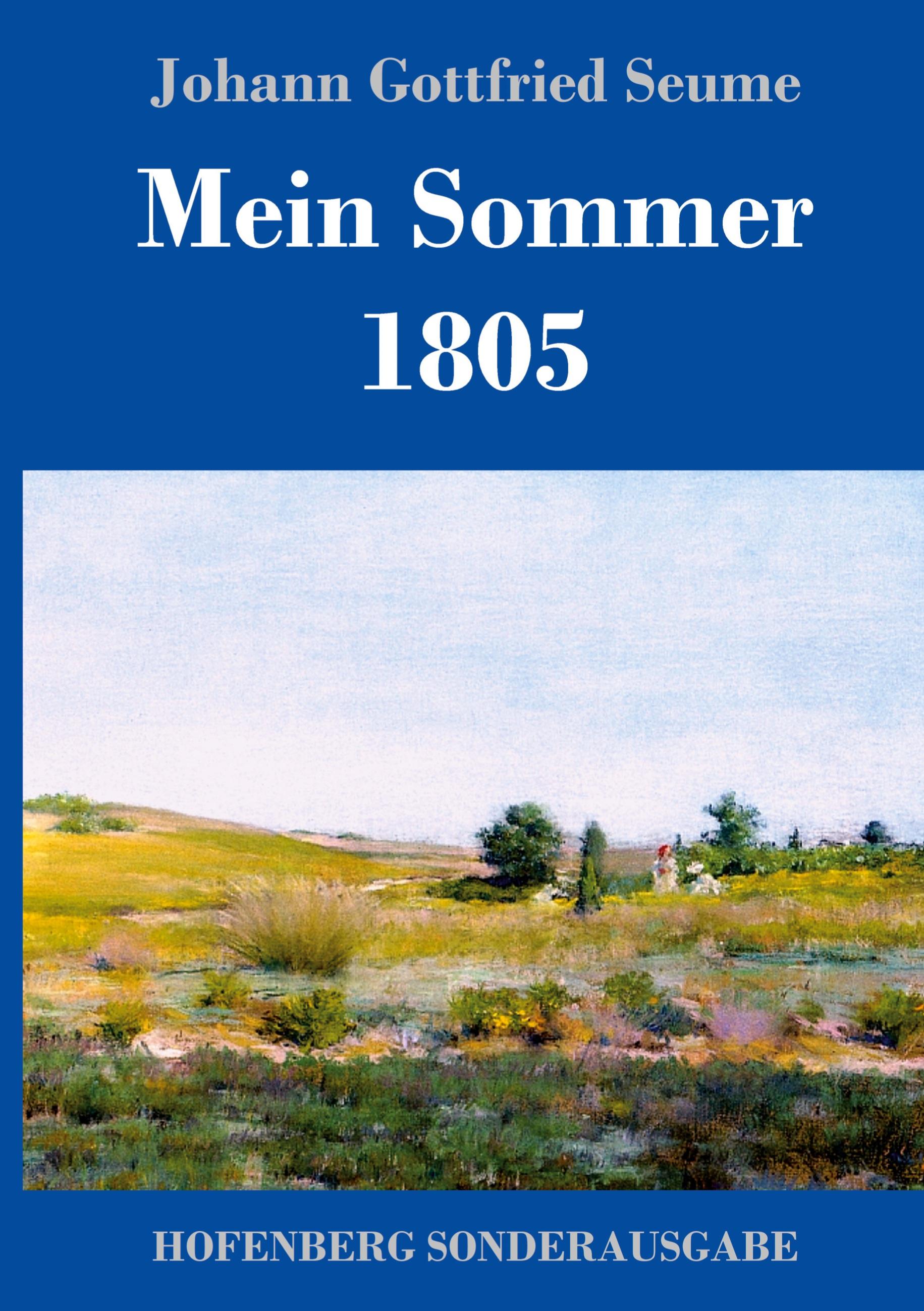 Vorderes Coverbild Mein Sommer 1805