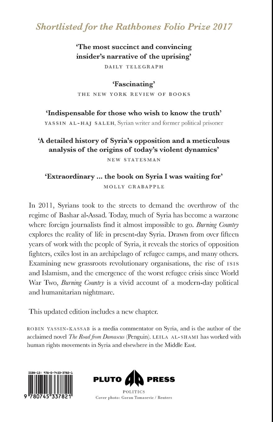 Rückseitencover Burning Country - New Edition