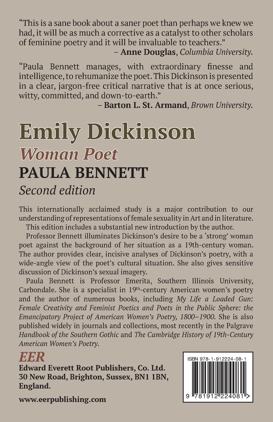 Rückseitencover Emily Dickinson