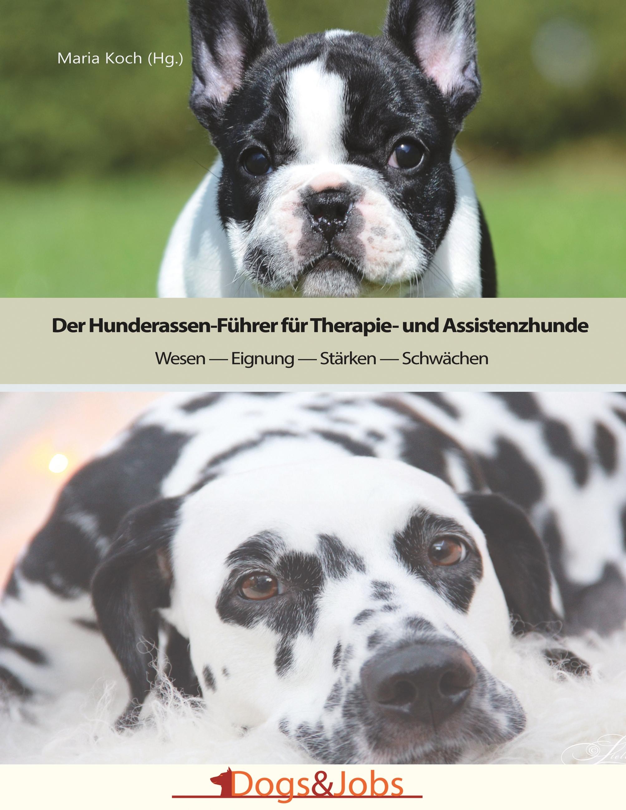 Vorderes Coverbild Der Hunderassen-Führer für Therapie- und Assistenzhunde
