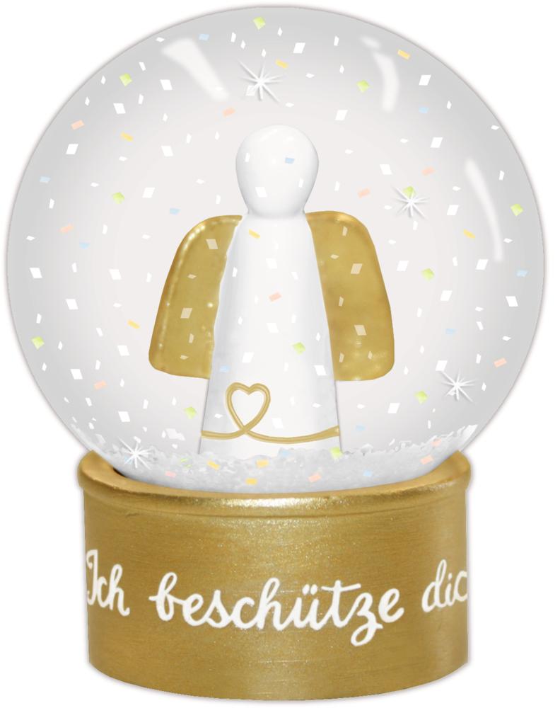 Vorderes Coverbild Glitzerkugel Schutzengel - Ich beschütze dich