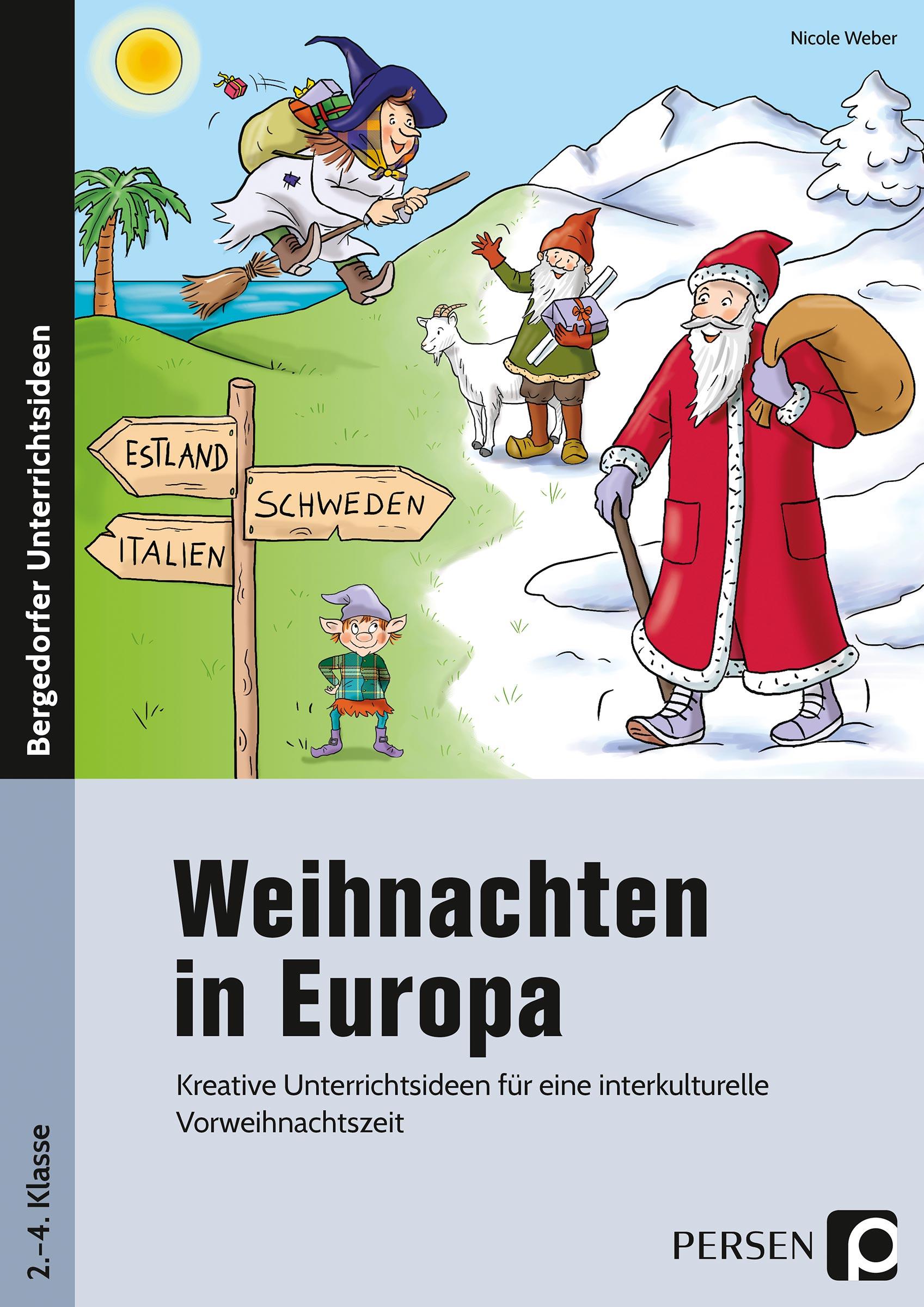 Vorderes Coverbild Weihnachten in Europa