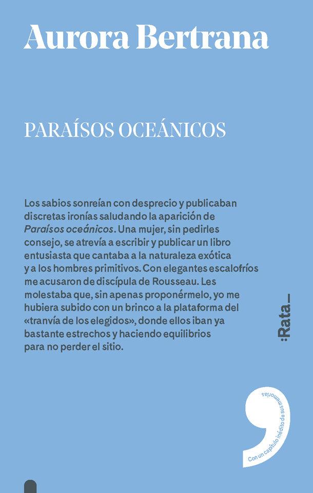 Vorderes Coverbild Paraísos oceánicos