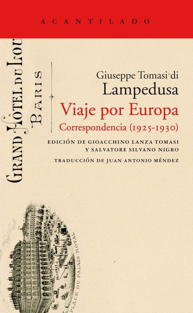 Vorderes Coverbild Viaje por Europa : correspondencia, 1925-1930