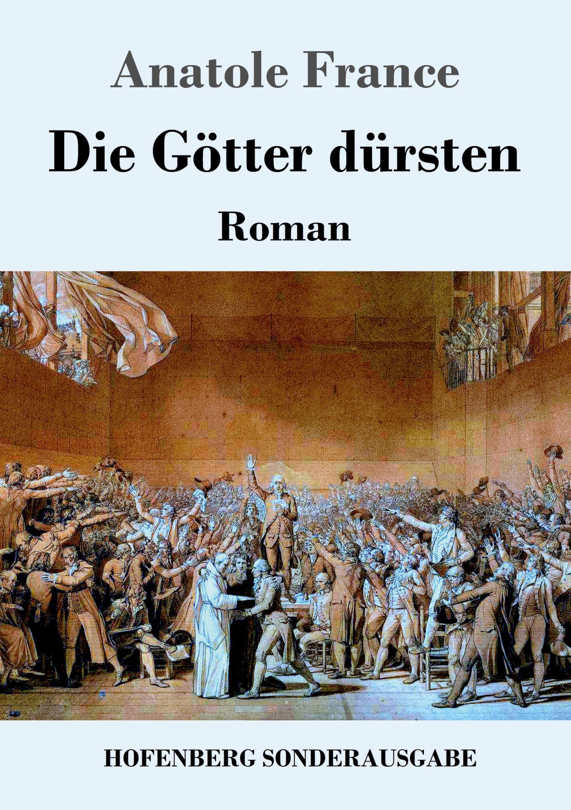 Vorderes Coverbild Die Götter dürsten