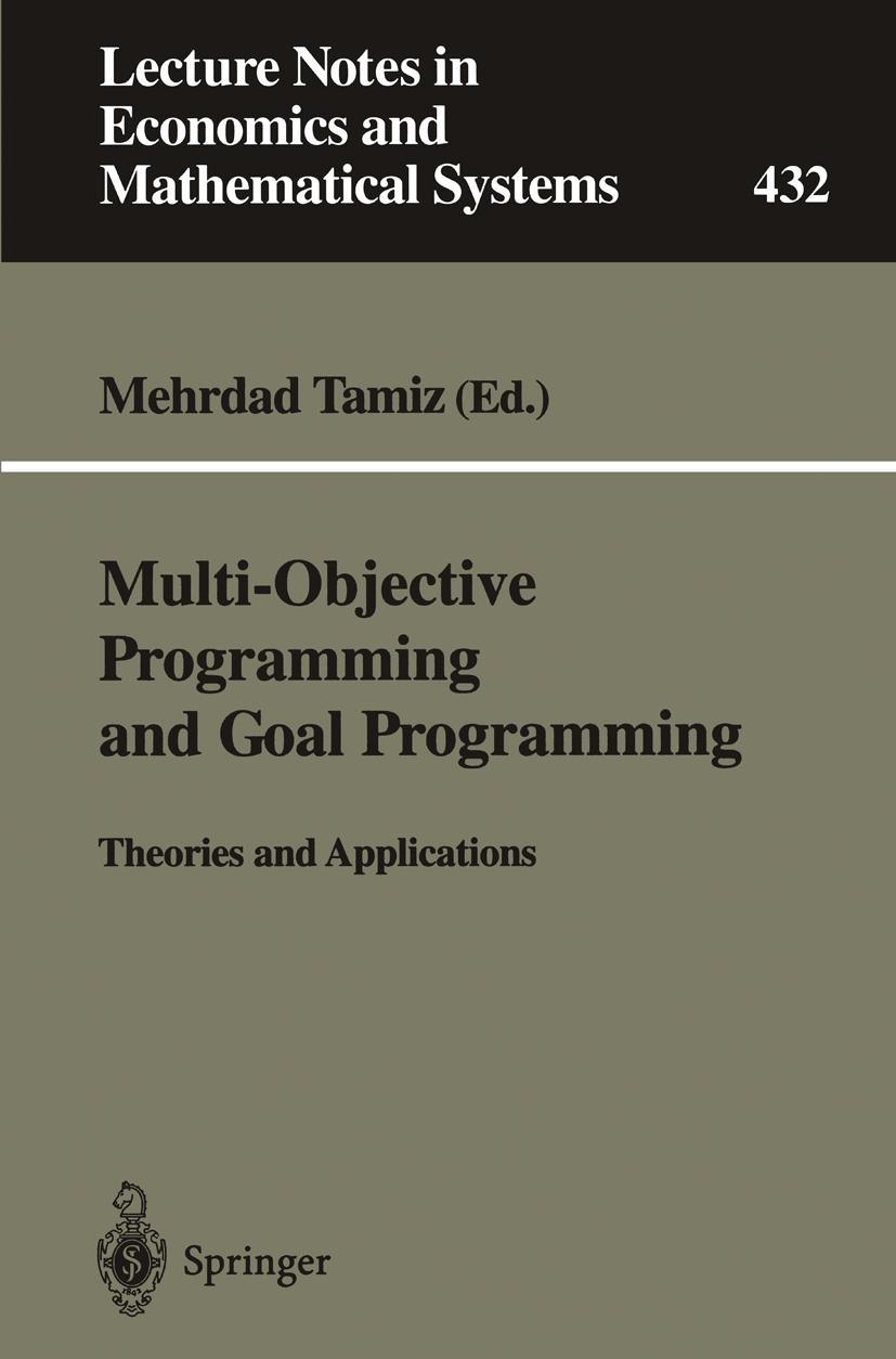 Vorderes Coverbild Multi-Objective Programming and Goal Programming