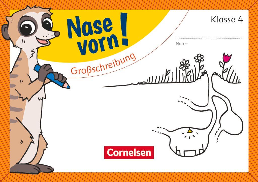 Vorderes Coverbild Nase vorn! - Deutsch 4. Schuljahr - Großschreibung