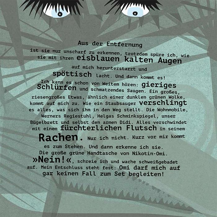 Beispielinhalt (Bild) Klappe, Cut, Hurra