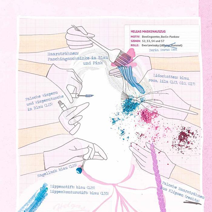 Beispielinhalt (Bild) Klappe, Cut, Hurra