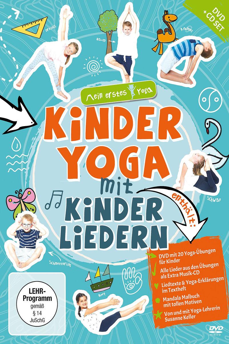 Vorderes Coverbild Mein erstes Yoga: Kinderyoga mit Kinderliedern