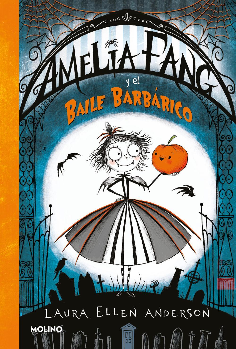 Vorderes Coverbild Amelia fang y el baile barbárico (castellano)