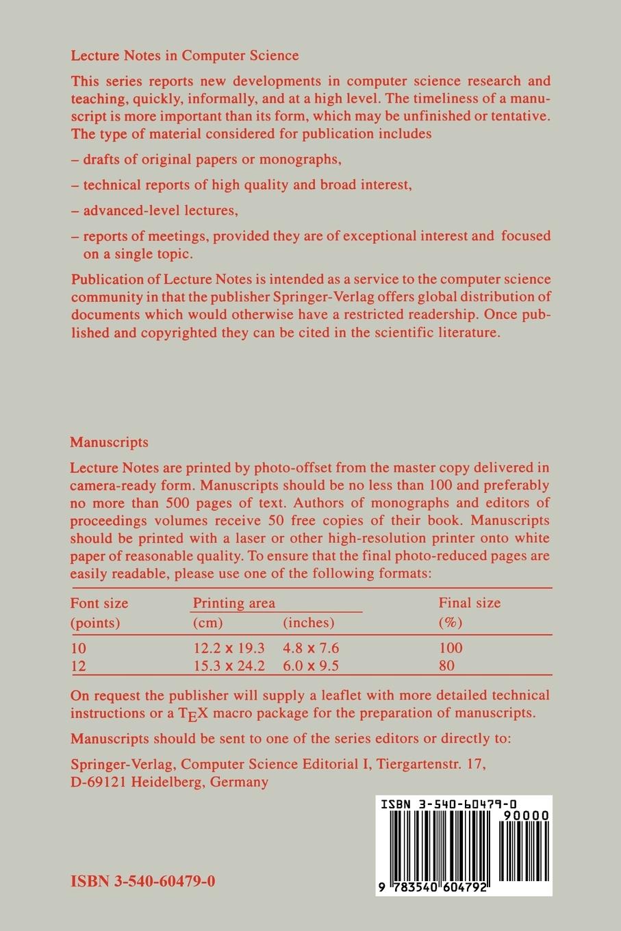 Rückseitencover Bringing Telecommunication Services to the People - IS&N '95