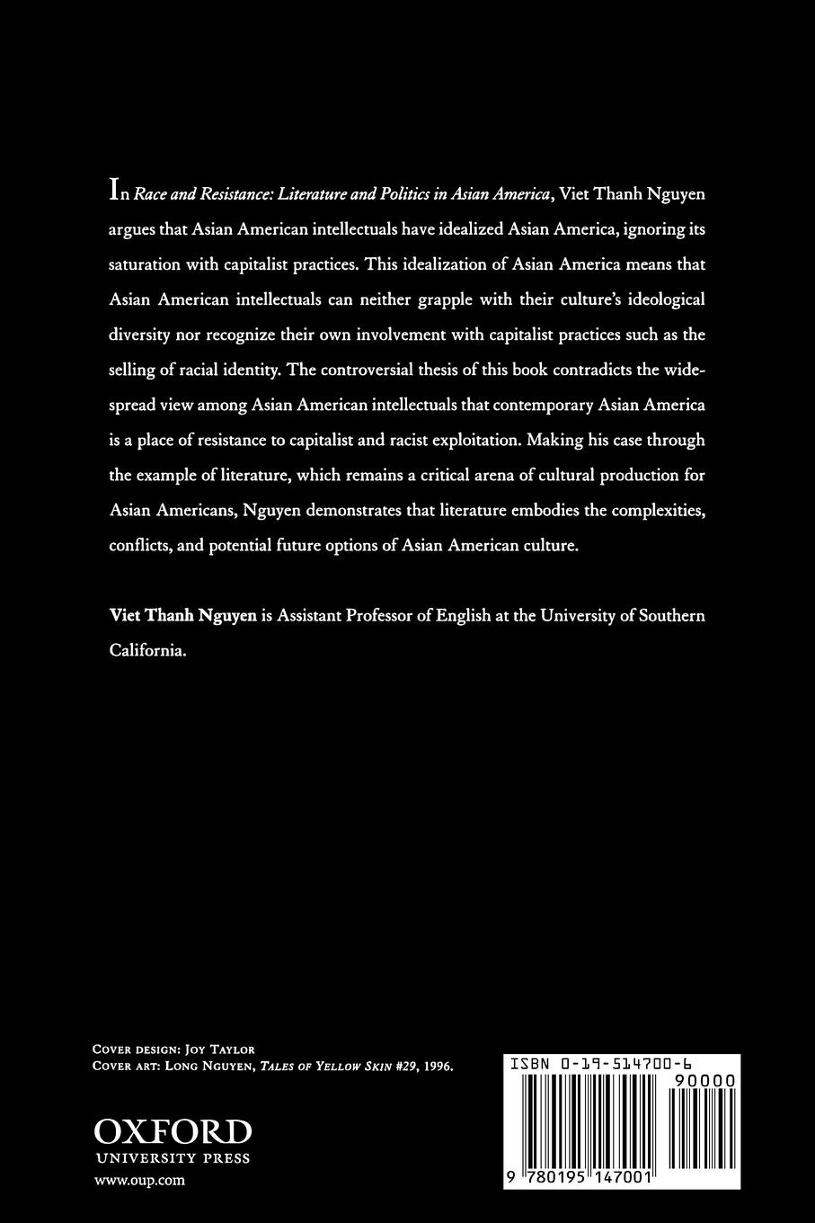 Rückseitencover Race and Resistance