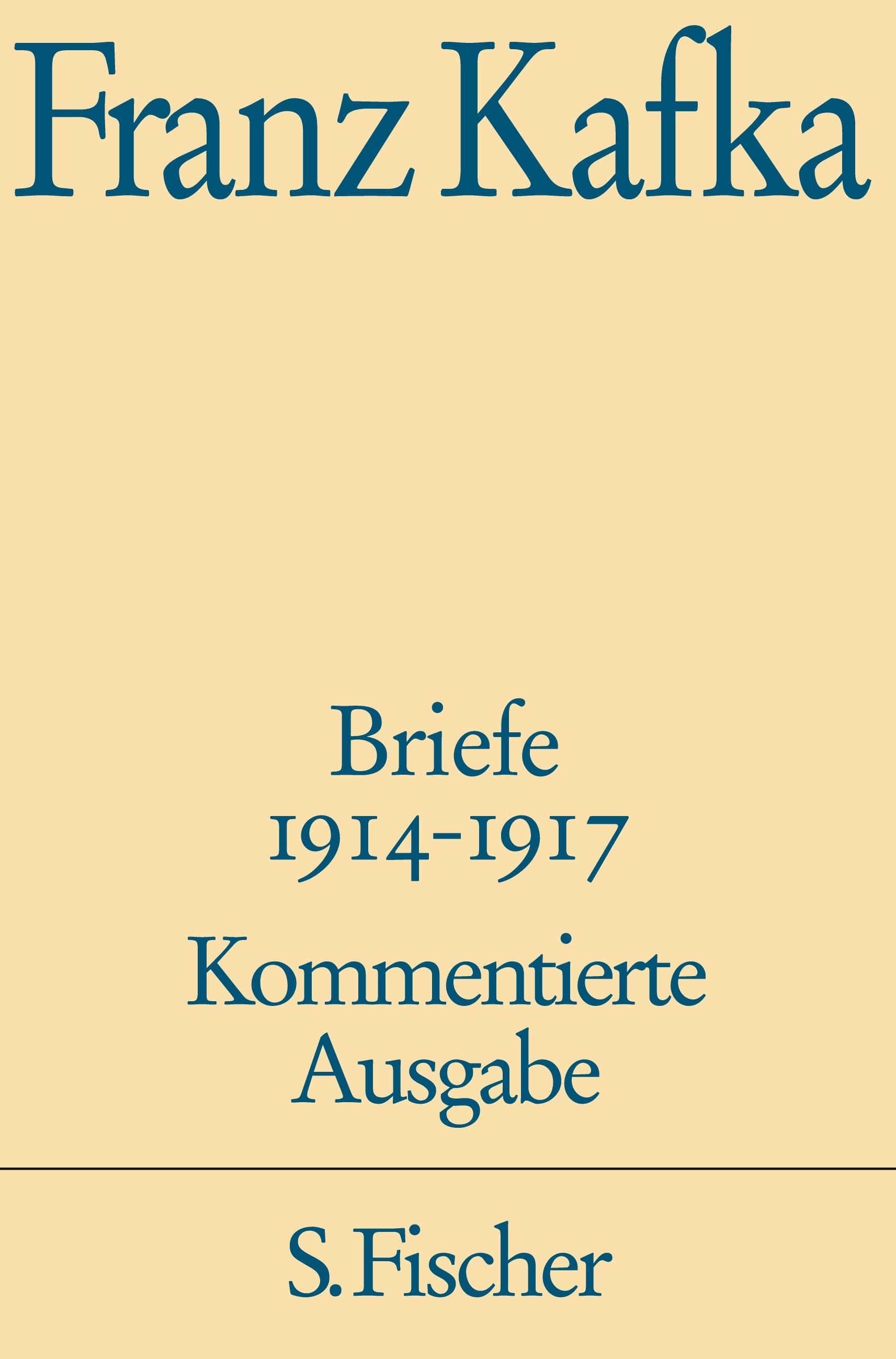 Vorderes Coverbild Briefe 1914-1917