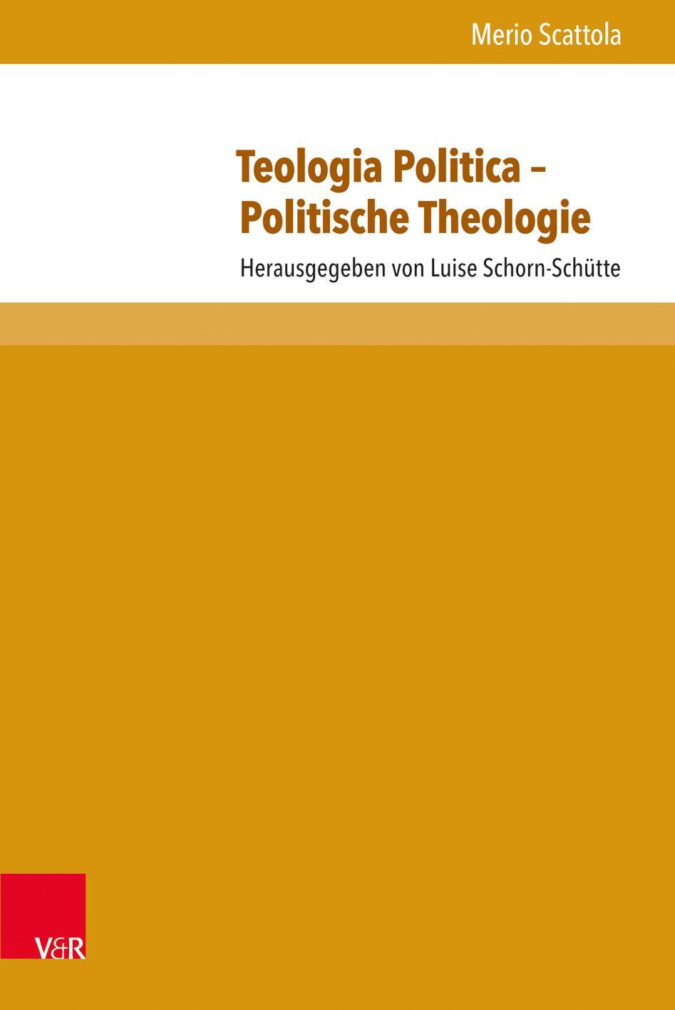 Vorderes Coverbild Teologia Politica - Politische Theologie