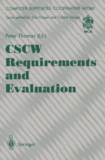 Vorderes Coverbild CSCW Requirements and Evaluation