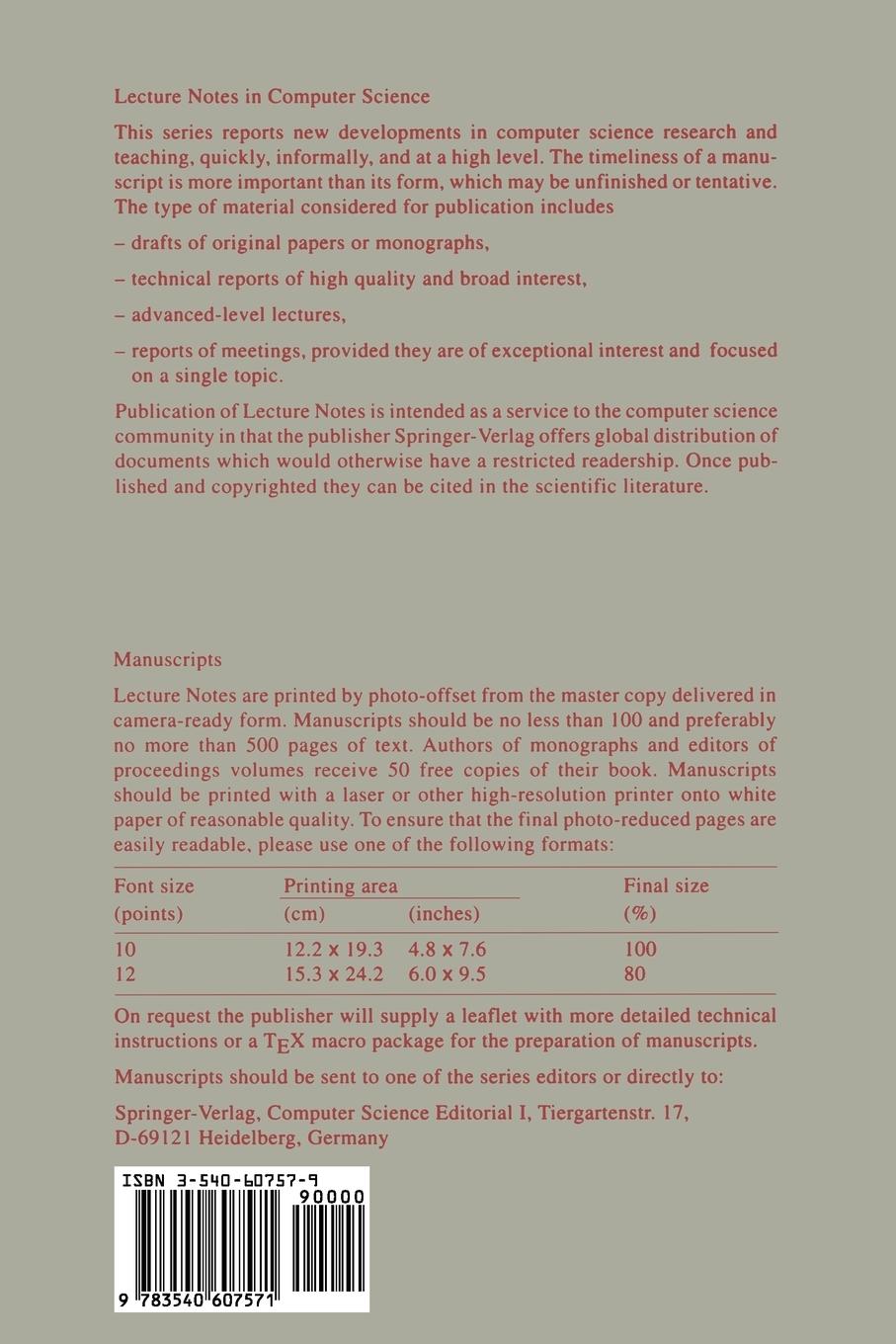 Rückseitencover Ada in Europe