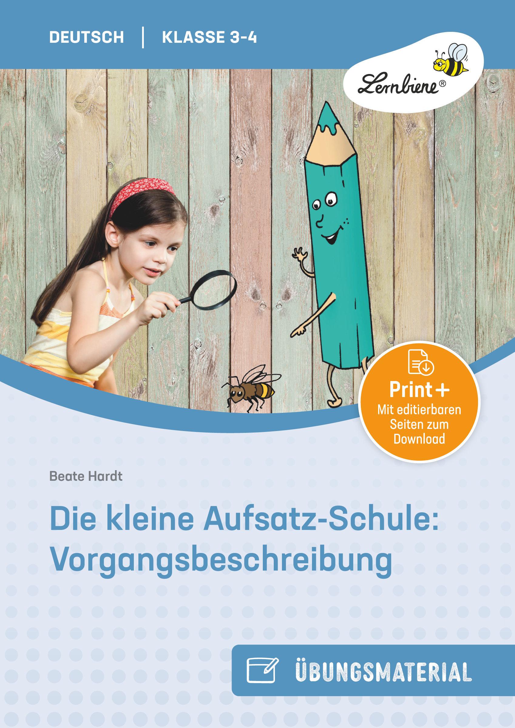 Vorderes Coverbild Die kleine Aufsatz-Schule: Vorgangsbeschreibung
