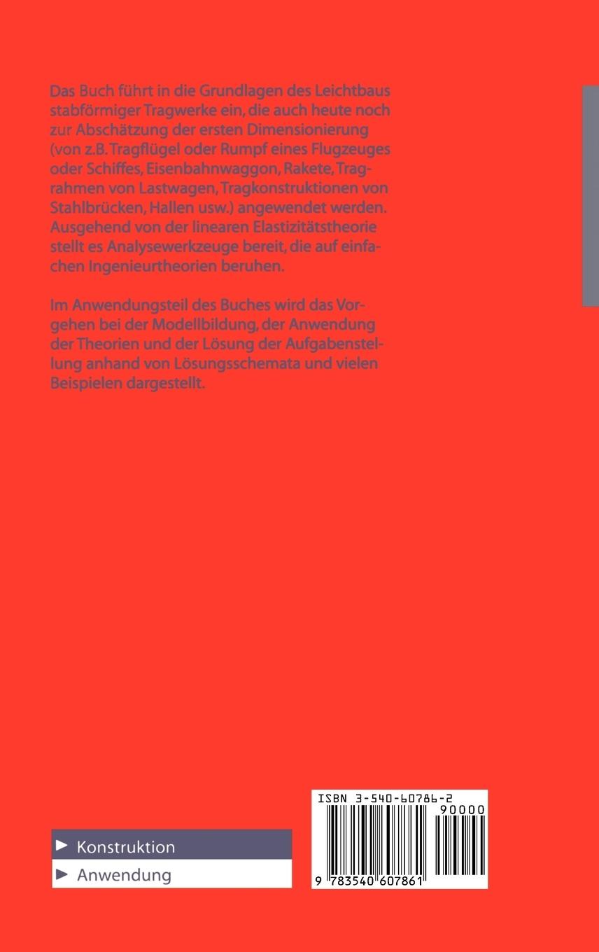 Rückseitencover Grundlagen des Leichtbaus