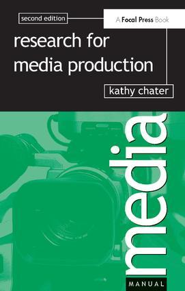 Vorderes Coverbild Research for Media Production
