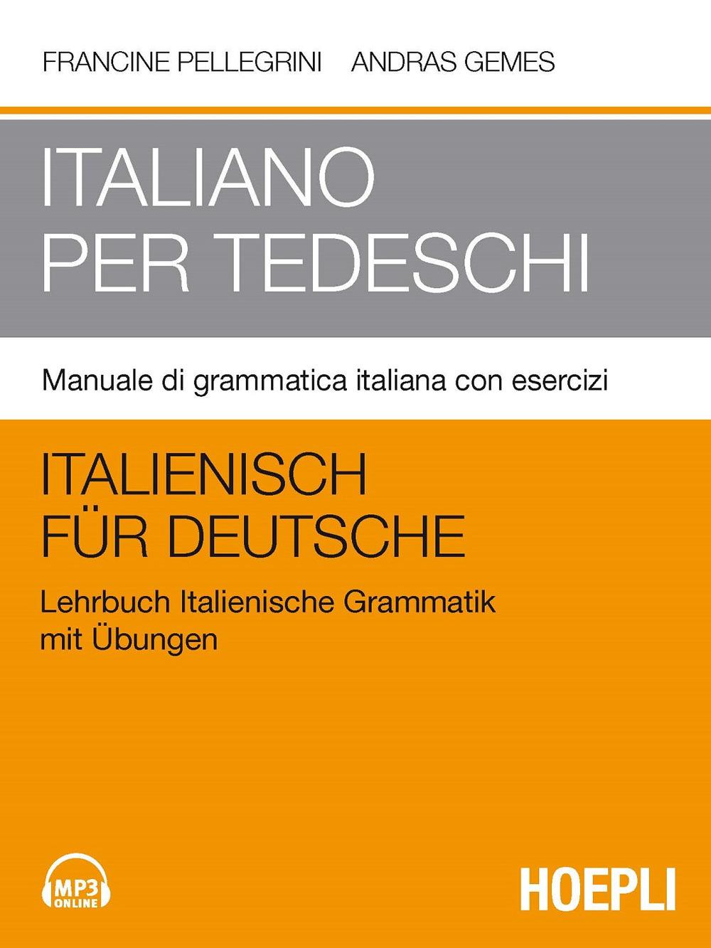 Vorderes Coverbild Italiano per tedeschi. Manuale di grammatica italiana con esercizi