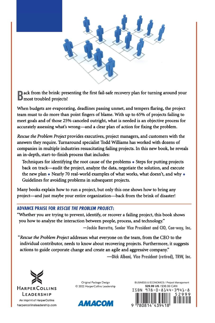 Rückseitencover The Rescue the Problem Project