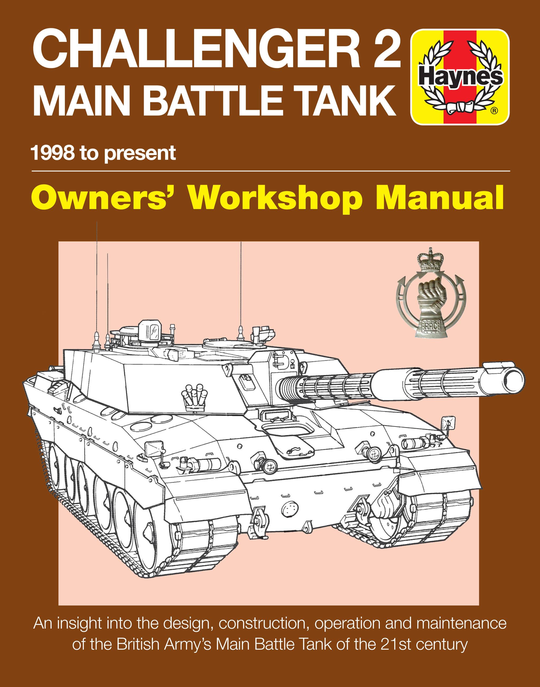 Vorderes Coverbild Challenger 2 Main Battle Tank Manual