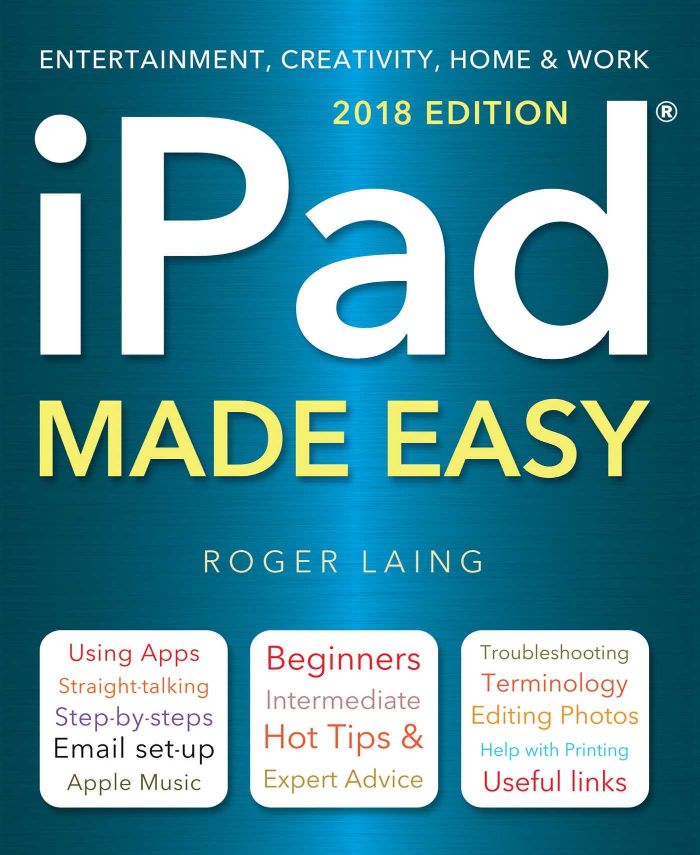 Vorderes Coverbild iPad Made Easy (2018 Edition)